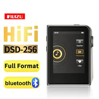 2023 НОВЫЙ A58 HiFi Bluetooth Музыкальный MP3-Плеер Портативный Hi-Res Цифровой Аудио DSD256 Без Потерь Металлический Walkman С Эквалайзером Электронная Книга