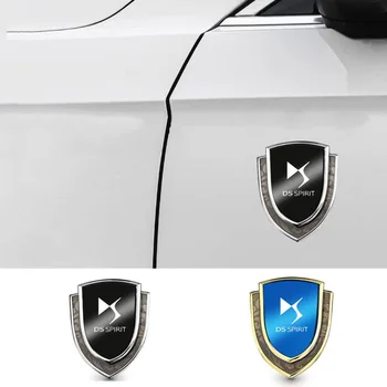 Автомобильная Металлическая 3d Наклейка Auto Logo Custom Shield Styling Decoration для DS SPIRIT DS3 DS4 DS4S DS5 DS 5LS DS6 DS7 Автомобильные Аксессуары