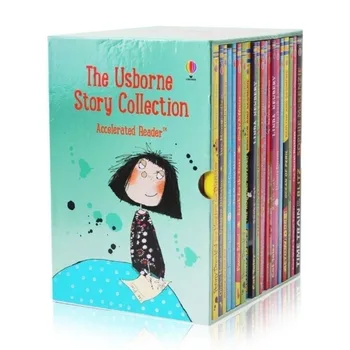 20 книг/комплект книг на английском языке для детей, детские книги с картинками, коллекция книг с английскими главами, книга детских историй