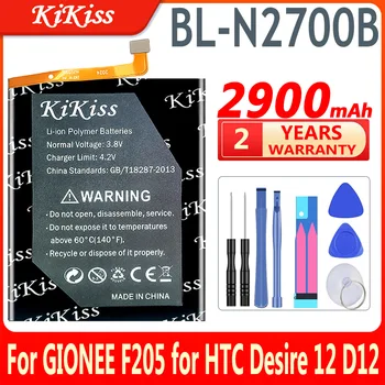Аккумулятор KiKiss емкостью 2900 мАч BL-N2700B для GIONEE F205 для аккумуляторов большой емкости HTC Desire 12 D12