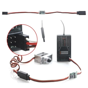 Сервоинвертор сигнала 3 ~ 24 В для радиоуправляемого преобразователя сигнала Futaba Plane Servo Signal Reverser