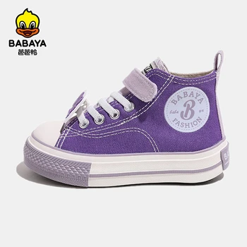 Babaya/ Детская парусиновая обувь; Дышащая обувь для девочек; Осенняя новинка 2023 года; Детская тканевая обувь на мягкой подошве для мальчиков;
