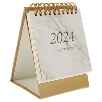 Флип-Календарь на 2024 год Настольный Декор Office Decore Украшение обратного отсчета Отдельно Стоящий Декоративный