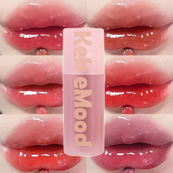 Зеркальная помада Water Wave Lip Essence, Увлажняющий Сексуальный Блестящий блеск для губ, Стойкий Желейный оттенок для губ, Корейская косметика