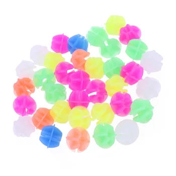 72шт разноцветных круглых бусин для колесных спиц, украшения из пластиковых зажимов для велосипедов