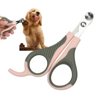 Нескользящие ручки, кусачки для кошачьих ногтей, избегайте перерезания для маленькой собачки, кошки, профессионального резака для щенячьих когтей, ножниц для ногтей домашних животных