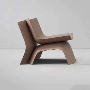Современный скандинавский Креативный стул в форме трех лепестков Диван для переговоров на открытом воздухе Ленивый Шезлонг Кресло для отдыха