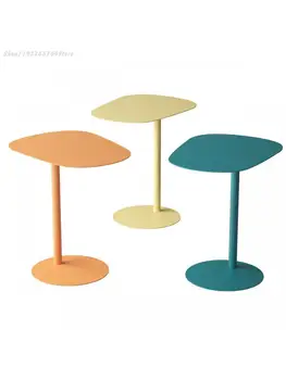 Датский дизайнер, диван сбоку, несколько элементов, чайный столик, маленький столик, легкий роскошный столик для дома, мини-интернет, красный журнальный столик