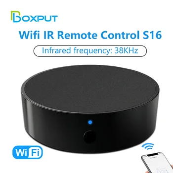 S16 Tuya WiFi ИК-пульт дистанционного управления, универсальный для телевизора, DVD, AUD, кондиционера, Умный инфракрасный контроллер Работает с Alexa Google Home