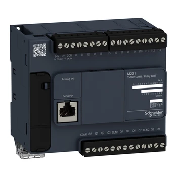 Логический контроллер Schneider Electric TM221C24R, Modicon M221, 24 Ввода-вывода, реле