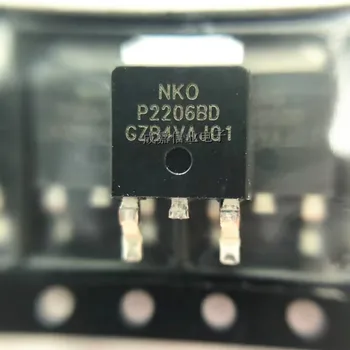 10 шт./лот P2206BD TO-252-2 22A 60V N-Канальный режим усиления Полевого транзистора Рабочая температура;-55C - 150C