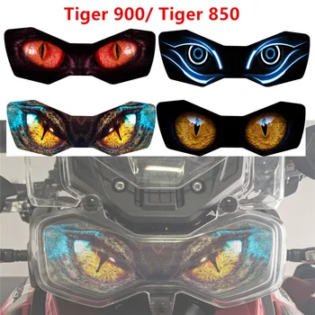 Наклейка для защиты передних фар мотоцикла Наклейка для защиты головного света для Triumph Tiger 850 2021-2023 Tiger900 T900 850