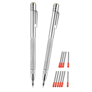 Scribe Tool 2 шт Гравировальная ручка из карбида вольфрама, режущая головка для стекла, керамики, листового металла
