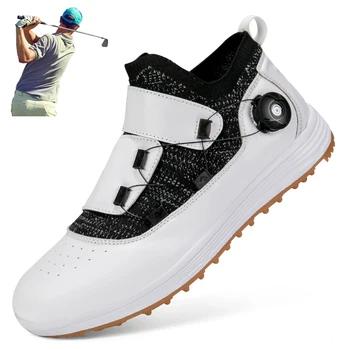Новая тренировочная обувь для гольфа Мужская роскошная одежда для гольфа Удобная спортивная обувь Легкая обувь для ходьбы