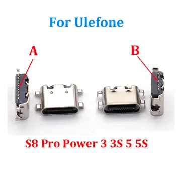 5-10 шт. Usb Зарядное Устройство Док-станция Для Зарядки Порты и Разъемы Разъем Для Ulefone S8 Pro S8Pro Power5 Power5S Power3 Мощность 3 3S 5 5S Тип C Штекер