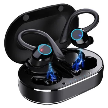 Беспроводные Bluetooth-наушники Q23, наушники с двумя ушами для плавания, бега, сверхдлинного звонка, водонепроницаемые наушники для шумоподавления