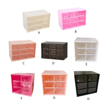 Стильный ящик для хранения в виде выдвижного ящика - мелкие детали, организованные в нескольких цветах и спецификациях