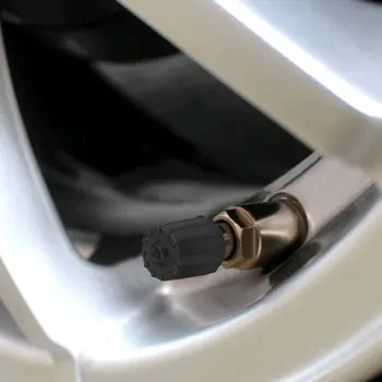 10шт Изнашиваемых деталей TPMS Колпачки клапанов шин с резиновым уплотнением Пластиковые колпачки колес Крышки для TPMS Колпачки ниппелей Аксессуары для автомобильных шин