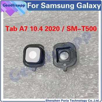 Для Samsung Galaxy Tab A7 10.4 2020 SM-T500 T500 Заднее Стекло Задняя Камера Внешний Объектив Стекло Для Ремонта Замена Деталей