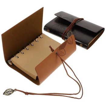 Миниатюрный блокнот в стиле ретро, 2 предмета, дневник для записей, вкладыш Mini Traveler