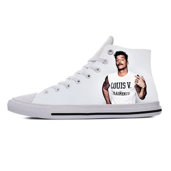 Модные Высокие кроссовки Ricky Martin Для мужчин и женщин, Дышащая Высококачественная Удобная Повседневная обувь, Легкая Обувь для настила с высоким берцем