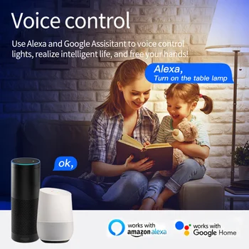 Работа с Alexa Google Home Tuya / smart Life App 2-полосное Управление Беспроводным Пультом Дистанционного управления Wifi Smart Switch Беспроводные Переключатели
