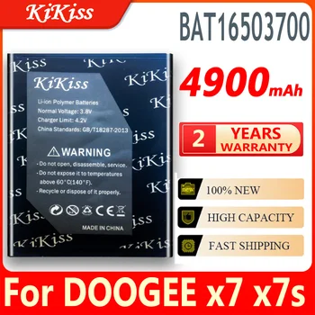 Аккумуляторная Батарея Большой Емкости 4900 мАч Для Мобильного Телефона DOOGEE X7/X7s BAT16503700