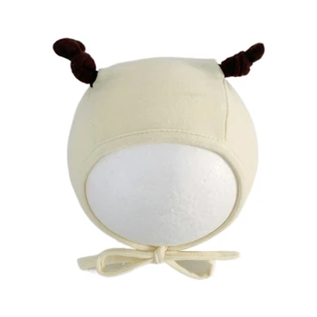 Милая детская шапочка-ушанка с антенной для дополнительной привлекательности, шапочка для защиты ушей ребенка