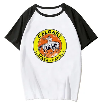Футболка для родео, женская футболка с изображением аниме, забавная одежда из аниме харадзюку для девочек