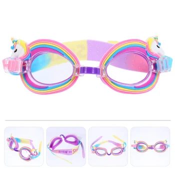 Детские плавательные очки, Аксессуары для бассейна, Противотуманные очки, Близорукость, силикагель для малышей