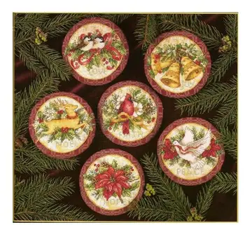 маленькая ведьма с метлой, 191 Рождественский набор для вышивания крестиком, Наборы для вышивания крестиком своими руками, холодильник-холодильник