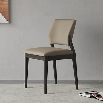 Скандинавско-Американский Обеденный стул из массива Дерева Кухня Современный Дизайнерский стул для салона Роскошная Спинка Стол Muebles Мебель для дома WKDC
