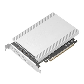 PCIe от 4.0 x16 до 4 портов.2 Адаптера расширения NVMe Riser 256G для 2230 2242 2260 2280 NVME SSD Raids-Возможность