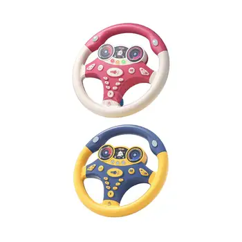 Игрушка с электрическим рулевым колесом, игрушки для притворного вождения, Игрушка с электрическим рулевым колесом для