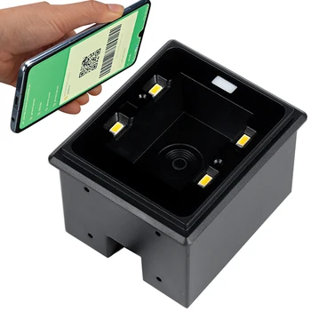 OEM Мобильный встроенный сканирующий модуль Сканирует 2d QR-код, настенный сканер штрих-кода с фиксированным креплением для торгового автомата для киосков
