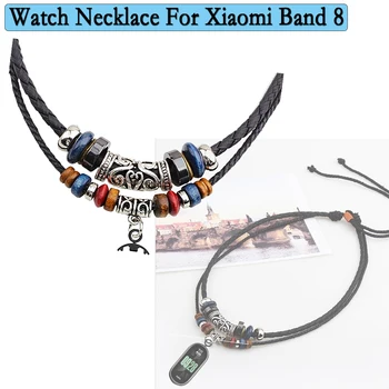 Для ожерелья для часов Xiaomi Mi Band 8 Новейший декоративный браслет для часов Аксессуары Correa