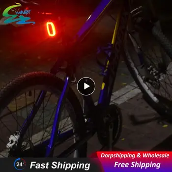 1 ~ 6ШТ MEILAN New X6 Smart Задний фонарь для велосипеда USB Перезаряжаемые задние лазерные фонари для велосипеда Велоспорт Светодиодный Задний фонарь с обнаружением тормозов