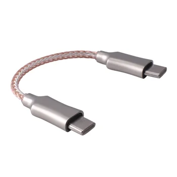 Портативный декодирующий усилитель OTG-кабель Type-C для линии записи Type-C 8-жильный аудиокабель для адаптера OTG наушников HiFi