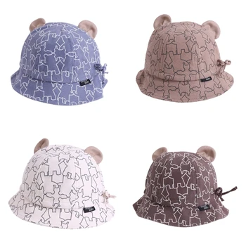 Детская защитная шапочка для мальчиков и девочек от 0 до 1 года, головной убор, походная шляпа