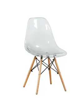 Креативный подлокотник кресла для отдыха пластиковый кристально прозрачный обеденный стул простое современное модное офисное кресло для кафе