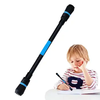 Вращающаяся Ручка 12ШТ Стираемая Вращающаяся Палочка Rolling Finger Pen Trick Pen Mod Снимающие Стресс Игрушки Для Тренировки Мозга Для Детей Взрослых