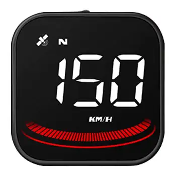 Автомобильный Hud Спидометр Heads Up Дисплей Для Автомобилей Грузовик GPS Спидометр 2x2x0,5 дюйма G4 Цифровой Дисплей Одометр Автомобиля Измеритель пробега