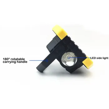 USB Регулируемый фонарик Аварийный Фонарь Светодиодный Фонарик Для осмотра кемпинга