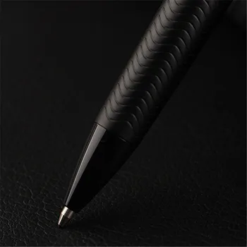 Роскошное качество, чистый черный цвет, канцелярские принадлежности для студентов, школы, офиса, Шариковая ручка Новая
