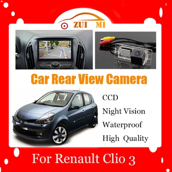 Автомобильная Камера Заднего Вида Для Renault Clio 3 2005 ~ 2014 CCD Full HD Ночного Видения Резервная Парковочная Камера