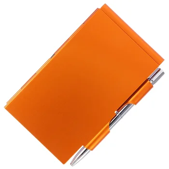 Держатель для блокнота-раскладушки, блокнот, многофункциональные блокноты для планирования, ручка для составления списка дел, стильный металлический офисный