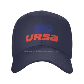 Повседневная джинсовая кепка с логотипом Ursa, вязаная шапка, бейсболка