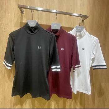 Южная Корея waac Одежда для гольфа, женская блузка с короткими рукавами, юбка для похудения, простая спортивная одежда с мячом, эластичная