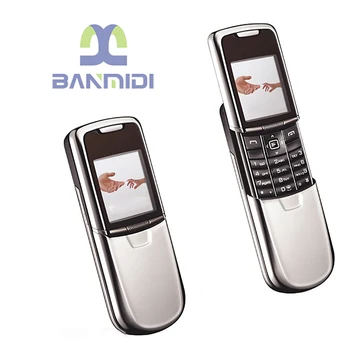 100% Полностью Оригинальный Подержанный мобильный телефон 8800 Classic 2G Tri-Band GSM 900/1800/1900 Разблокированный Серебристый Сделано в Германии Или Финляндии