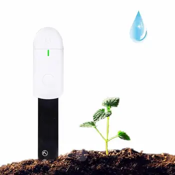 Монитор датчика влажности почвы, Водонепроницаемый Компактный световой индикатор, гигрометр почвы, прибор для измерения влажности растений, цветов